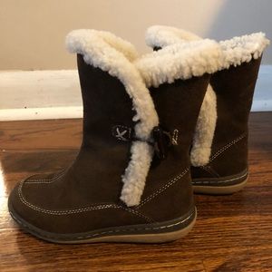 GIRLS fur winter boots
